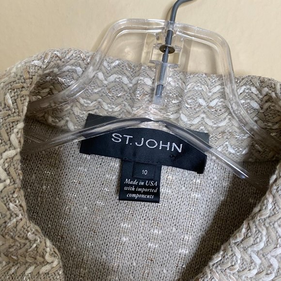 st john tweed blazer jacket - Picture 2 of 5